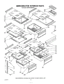 09 - Refrigerator Interior parts for Kitchenaid Refrigerator KSRF22DSWHY0 from AppliancePartsPros.com
