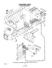 11 - Ice Maker, Air Flow And Control parts for Kitchenaid Refrigerator KSRF26DSWHY0 from AppliancePartsPros.com