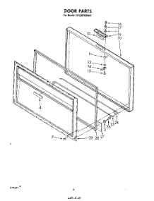 03 - Section parts for Whirlpool Freezer EH120FXSN00 from AppliancePartsPros.com