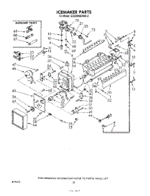 11 - Ice Maker parts for Whirlpool Refrigerator ED22MMXRWR2 from AppliancePartsPros.com