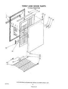 03 - Section parts for Whirlpool Freezer EV060FXTN00 from AppliancePartsPros.com