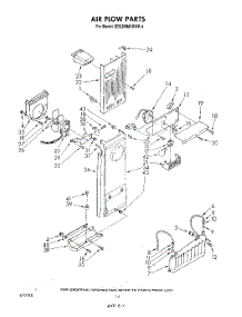 08 - Airflow parts for Whirlpool Refrigerator ED22MMXRWR4 from AppliancePartsPros.com