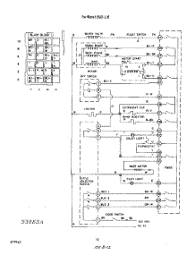 10 - Section parts for Roper Dishwasher 8587L10 from AppliancePartsPros.com