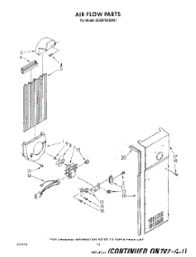 08 - Airflow parts for Whirlpool Refrigerator ED20PKXSW01 from AppliancePartsPros.com