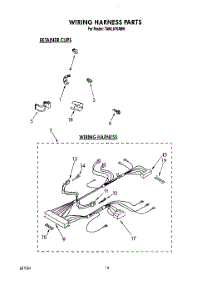 09 - Wiring Harness parts for Whirlpool Washer TAWL670AG0 from AppliancePartsPros.com
