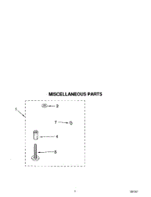 06 - Miscellaneous parts for Whirlpool Washer RAB4132AL0 from AppliancePartsPros.com