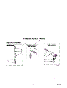 06 - Water System parts for Whirlpool Washer LSR5233AG0 from AppliancePartsPros.com