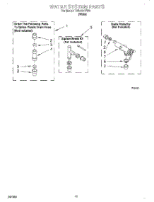 09 - Water System parts for Roper Washer RAB1121EW0 from AppliancePartsPros.com