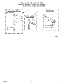 09 - Water System parts for Whirlpool Washer LXR9245EQ1 from AppliancePartsPros.com