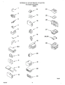 06 - Wiring Harness parts for Roper Washer RAB3132EW0 from AppliancePartsPros.com