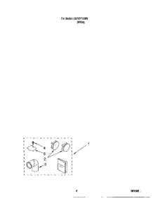 02 - Optional parts for Whirlpool Dryer CSP2771EW0 from AppliancePartsPros.com