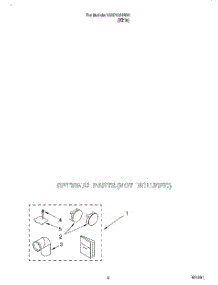 02 - Optional parts for Whirlpool Dryer 3CSP2761BW1 from AppliancePartsPros.com