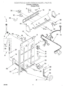 02 - Control And Rear Panel parts for Whirlpool Washer LXR6432JQ0 from AppliancePartsPros.com