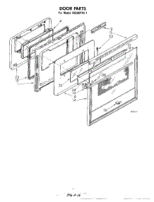 04 - Section parts for Whirlpool Oven RB260PXK1 from AppliancePartsPros.com