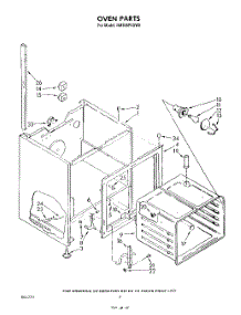 03 - Oven parts for Whirlpool Range RM988PXSW0 from AppliancePartsPros.com