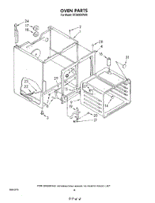 06 - Section parts for Whirlpool Range RF360EXPW0 from AppliancePartsPros.com