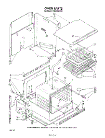 03 - Oven parts for Whirlpool Oven RB2000XVN0 from AppliancePartsPros.com