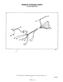 05 - Wiring Harness parts for Whirlpool Oven RB2000XVN0 from AppliancePartsPros.com