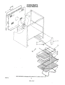 05 - Oven (Continued) parts for Whirlpool Range RM988PXVW0 from AppliancePartsPros.com