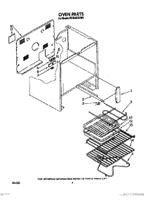 03 - Oven, Optional parts for Whirlpool Range RF366BXVN0 from AppliancePartsPros.com