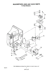 02 - Section parts for Whirlpool Microwave MW8550XS5 from AppliancePartsPros.com