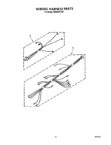 12 - Wiring Harness parts for Whirlpool Range RM988PXVF1 from AppliancePartsPros.com