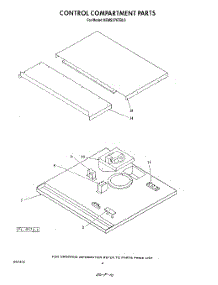 04 - Control Compartment parts for Kitchenaid Oven KEMS376TAL0 from AppliancePartsPros.com