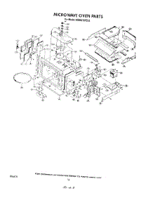 12 - Microwave Oven parts for Kitchenaid Oven KEMS376TAL0 from AppliancePartsPros.com