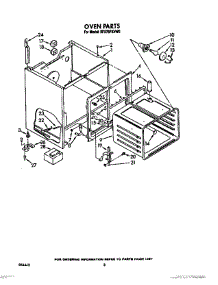 06 - Oven Parts parts for Whirlpool Range RF375PXVW0 from AppliancePartsPros.com