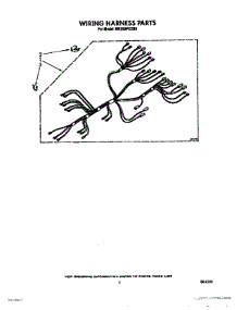 05 - Wiring Harness parts for Whirlpool Oven RB260PXXB0 from AppliancePartsPros.com