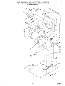 02 - Section parts for Whirlpool Dehumidifier AD0402XA1 from AppliancePartsPros.com