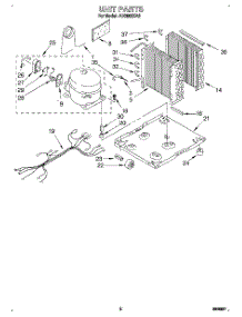 02 - Section parts for Whirlpool Dehumidifier AD0502XA2 from AppliancePartsPros.com