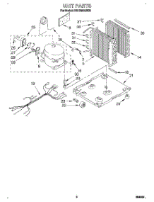 02 - Section parts for Whirlpool Dehumidifier BHDH5000BS2 from AppliancePartsPros.com