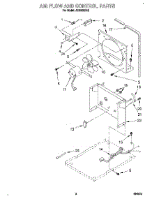 02 - Section parts for Whirlpool Dehumidifier AD0402XA2 from AppliancePartsPros.com