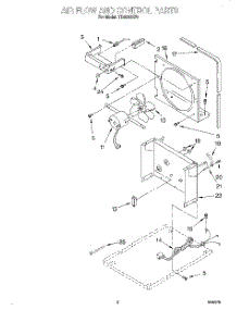 02 - Section parts for Whirlpool Dehumidifier TD4000XF0 from AppliancePartsPros.com