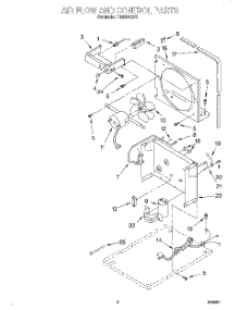 02 - Section parts for Whirlpool Dehumidifier TD5000XF0 from AppliancePartsPros.com
