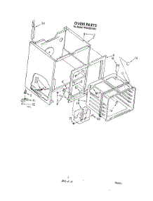 05 - Oven parts for Whirlpool Range RF302BXVN1 from AppliancePartsPros.com