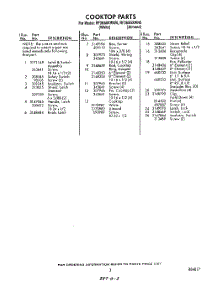 03 - Section parts for Whirlpool Range RF365BXWW0 from AppliancePartsPros.com