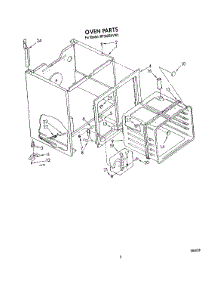 05 - Oven parts for Whirlpool Range RF302BXVW2 from AppliancePartsPros.com