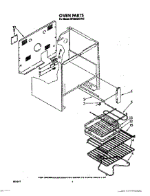 03 - Oven, Optional parts for Whirlpool Range RF366BXVN2 from AppliancePartsPros.com