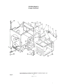 04 - Oven parts for Whirlpool Range RF387PXWW1 from AppliancePartsPros.com