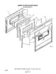 06 - Section parts for Whirlpool Oven RB275PXV1 from AppliancePartsPros.com