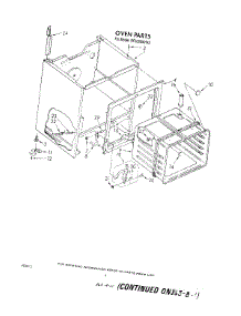 05 - Section parts for Whirlpool Range RF3000XVW2 from AppliancePartsPros.com