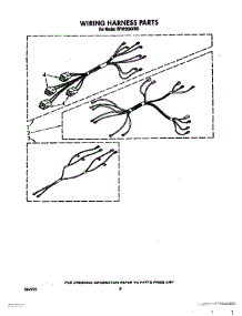 07 - Wiring Harness parts for Whirlpool Range RF3020XXN0 from AppliancePartsPros.com