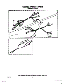 07 - Wiring Harness parts for Whirlpool Range RF3105XXN0 from AppliancePartsPros.com
