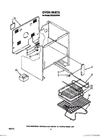04 - Oven, Optional parts for Whirlpool Range RF3305XXN0 from AppliancePartsPros.com