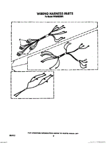 07 - Wiring Harness parts for Whirlpool Range RF3305XXN0 from AppliancePartsPros.com