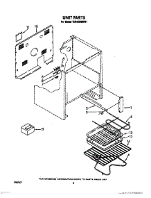 06 - Unit, Optional parts for Whirlpool Range TER46W0WN1 from AppliancePartsPros.com