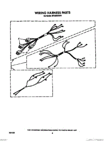 07 - Wiring Harness parts for Whirlpool Range RF3305XXN1 from AppliancePartsPros.com