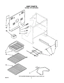 04 - Unit, Optional parts for Whirlpool Range RF316PXXN2 from AppliancePartsPros.com
